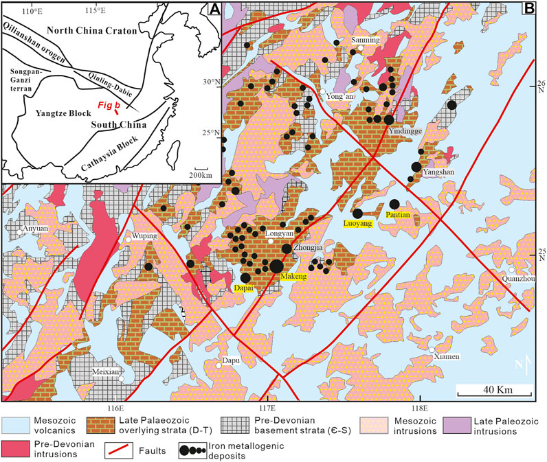 フル Frontiers | Mineralization age and genesis of the makeng