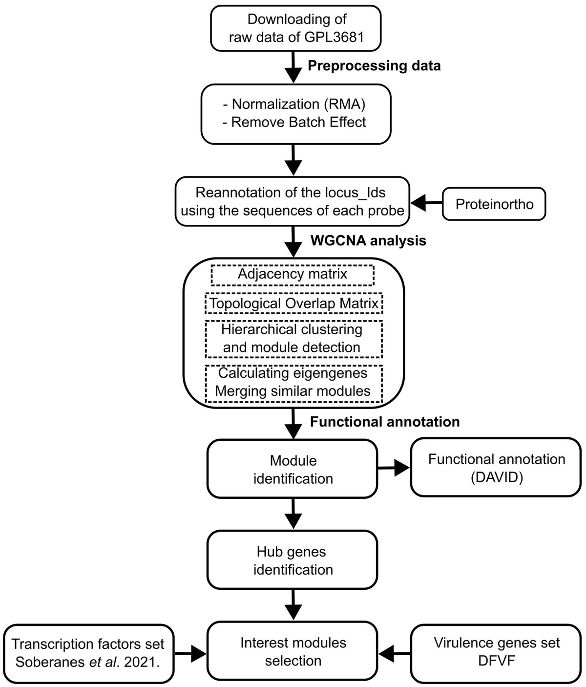 Frontiers | Construction and analysis of gene co-expression