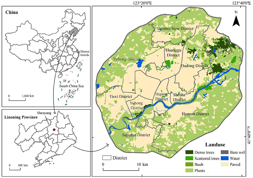 は Impacts of Urban Green Space on Land Surface Temperature