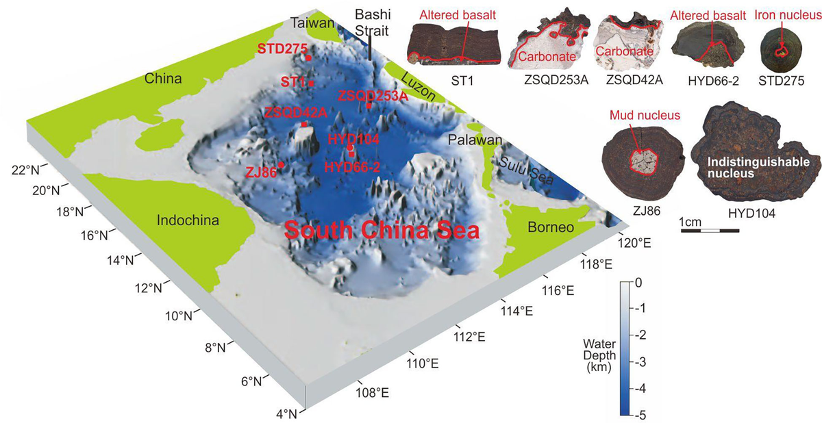 Frontiers | Nano-mineralogy and growth environment of Fe-Mn