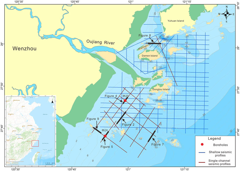 Frontiers | Geological hazards in the Oujiang estuary in the Frontiers | Geological hazards in the Oujiang estuary in the