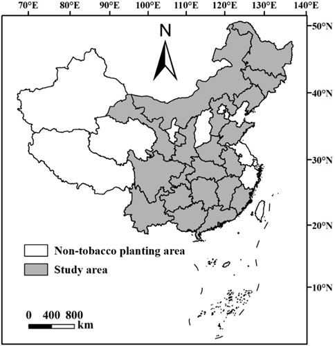Frontiers | Spatiotemporal variation of the carbon footprint