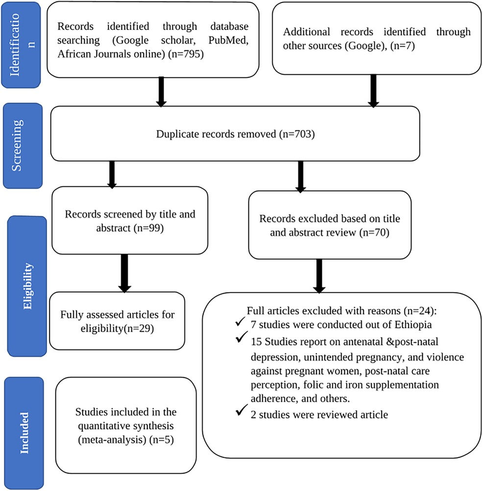 Ethiopian women’s tokophobia of childbirth and its predictors: a systematic review and meta-analysis