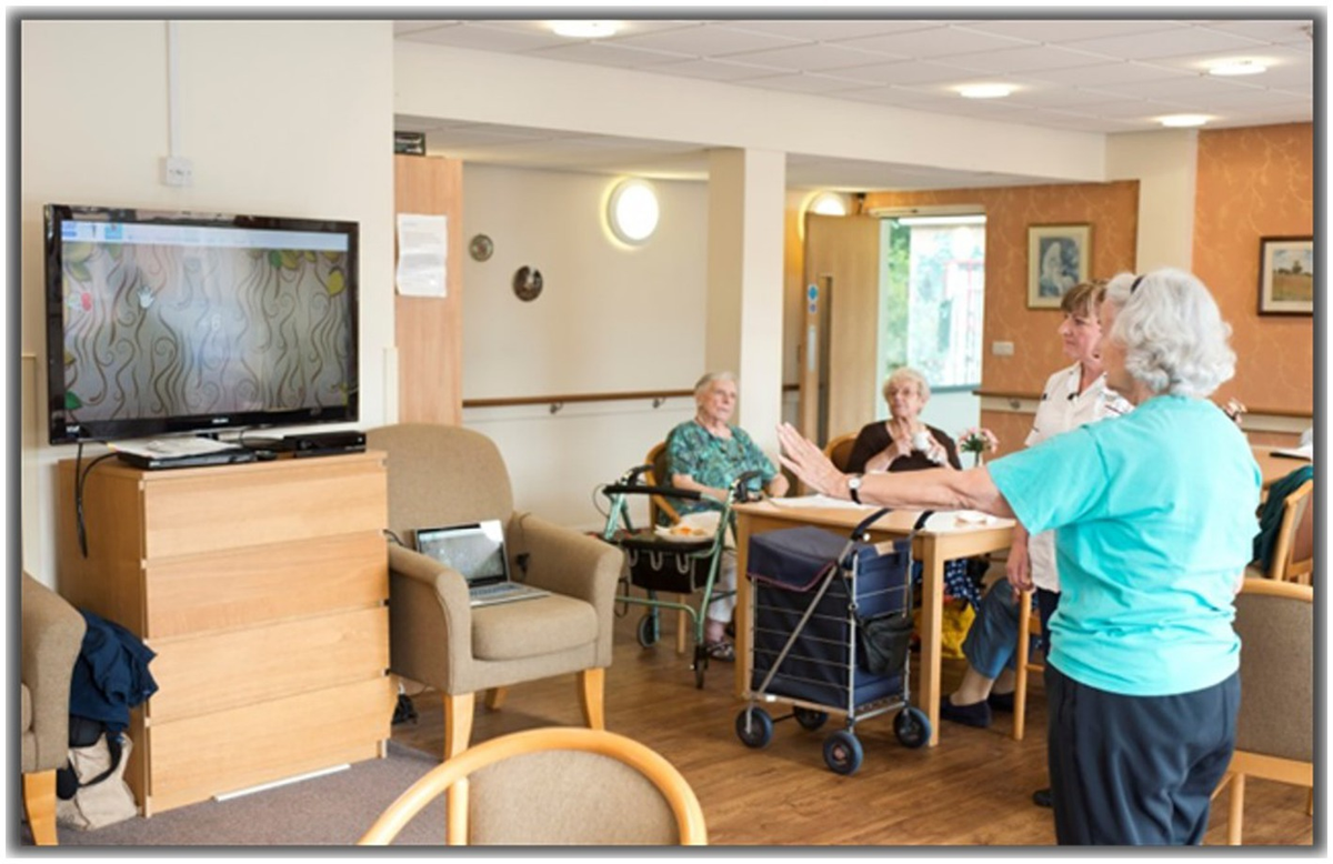 Frontiers Exergames for falls prevention in sheltered homes a