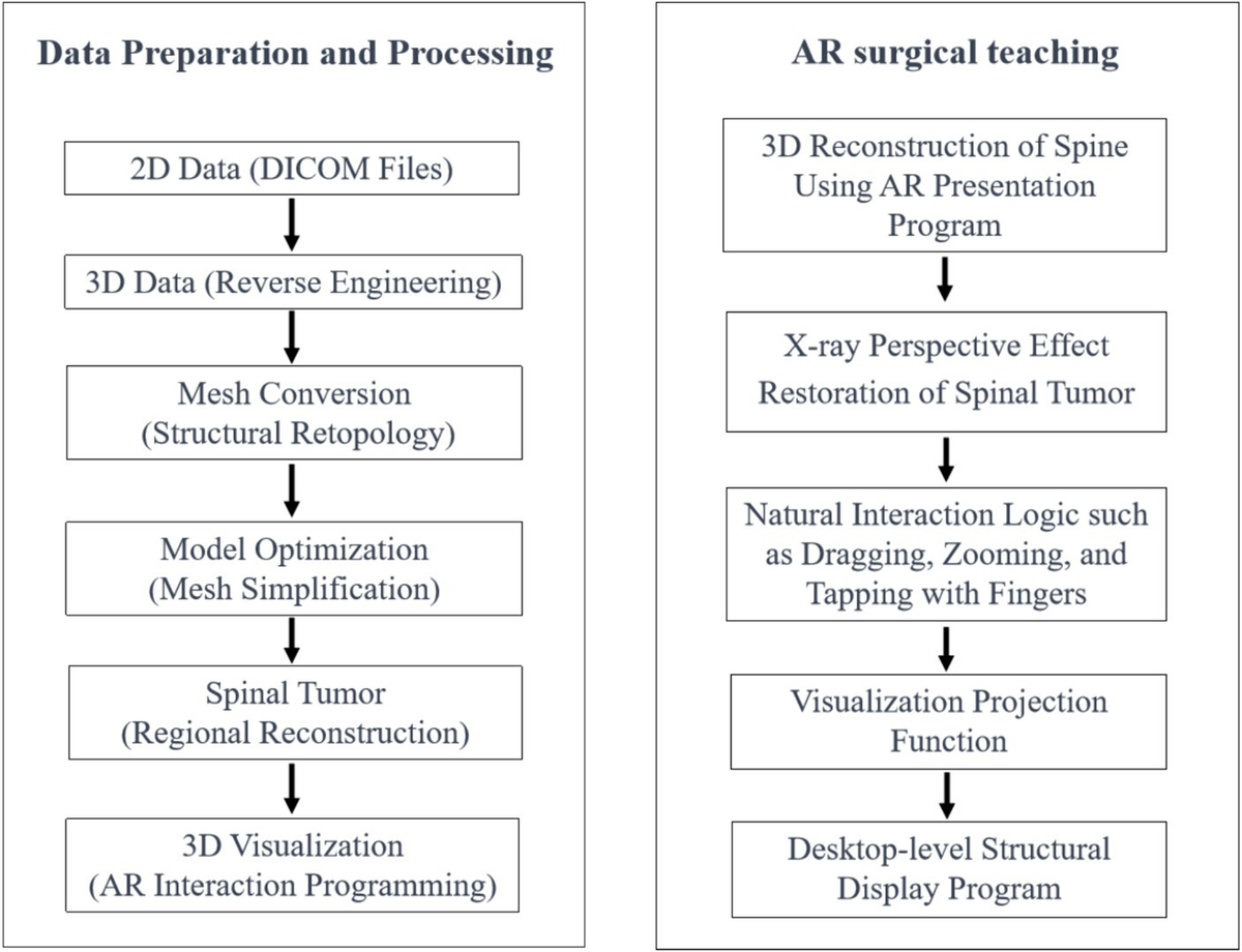Exploration of the application of augmented reality technology for teaching spinal tumor’s anatomy and surgical techniques