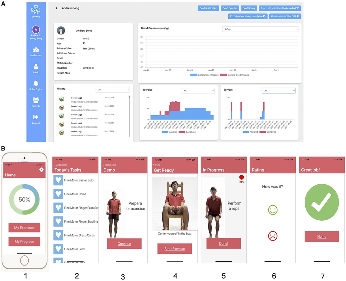 EngageHealth: a mobile device application designed to deliver stroke rehabilitation exercises using asynchronous video recordings