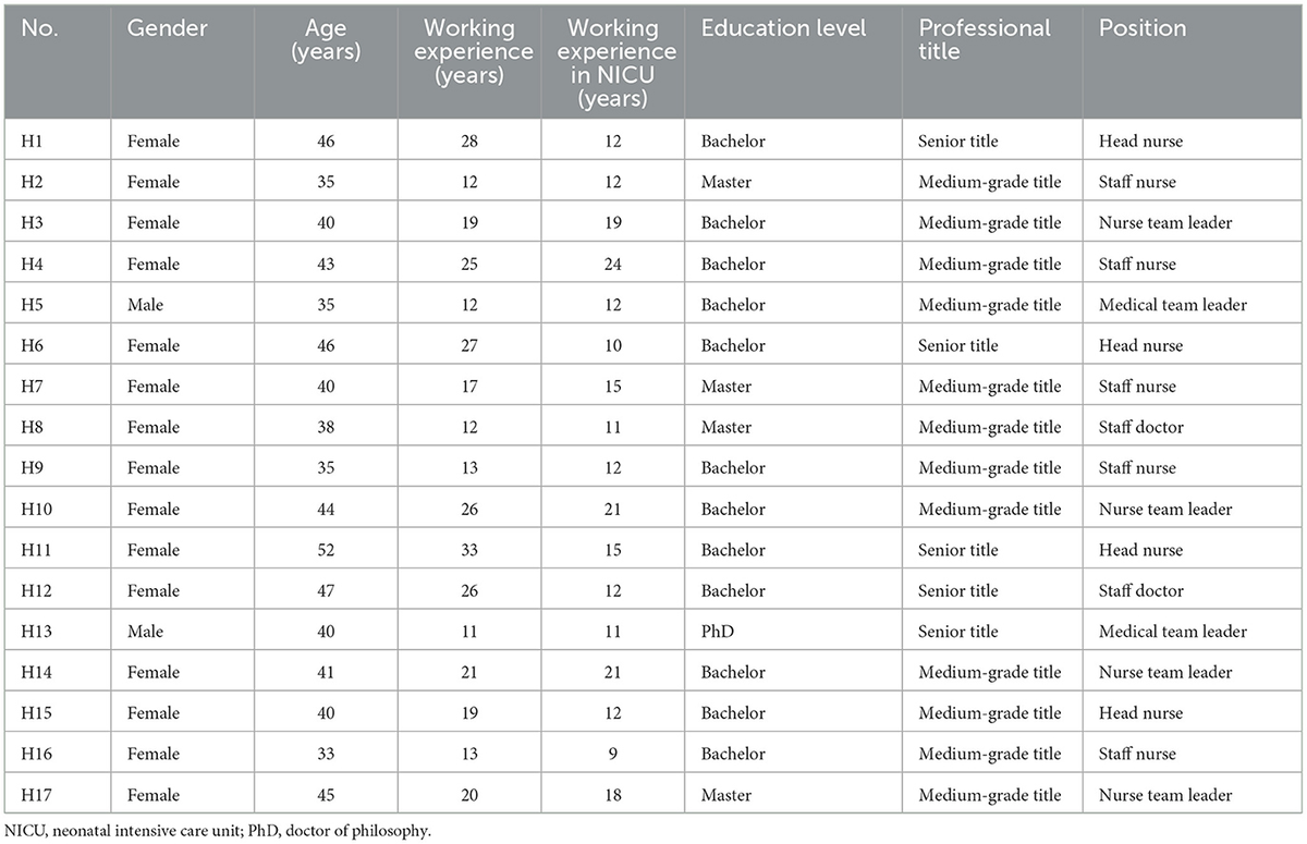Healthcare providers’ perceptions and experiences of kangaroo mother care for preterm infants in four neonatal intensive care units in China: a qualitative descriptive study