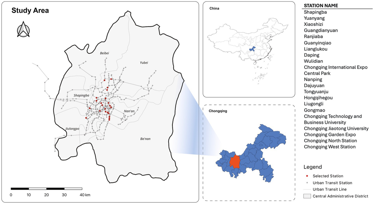 Frontiers Planning nodes places and pedestrian experiences in