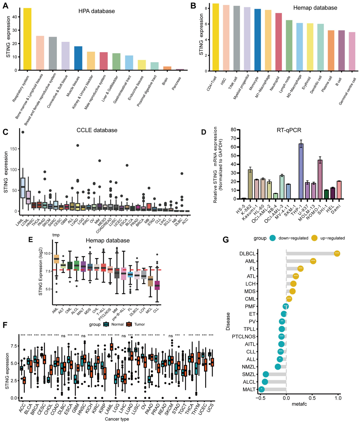 Frontiers | Bioinformatic characterization of STING