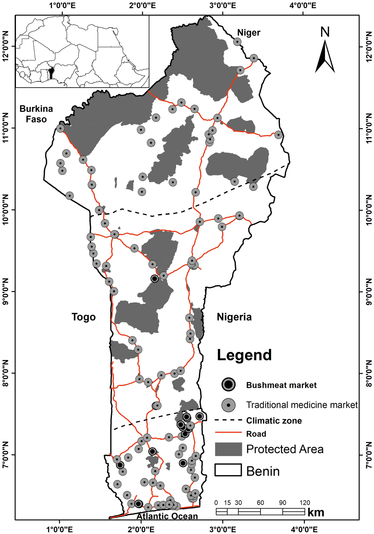 Wildlife trade at the interface between deeply-rooted animal-based traditional medicine and unregulated harvesting of wild animals in West Africa