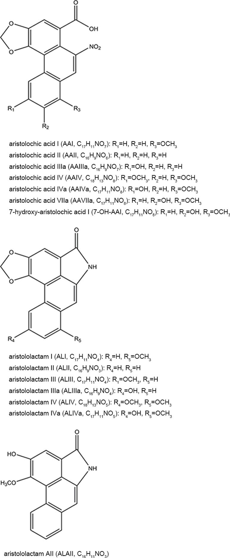 Frontiers | Systematic Overview of Aristolochic Acids