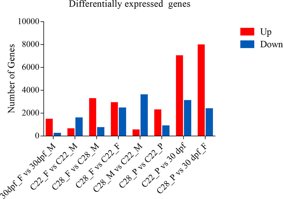 Frontiers | Transcriptome of Gonads From High Temperature