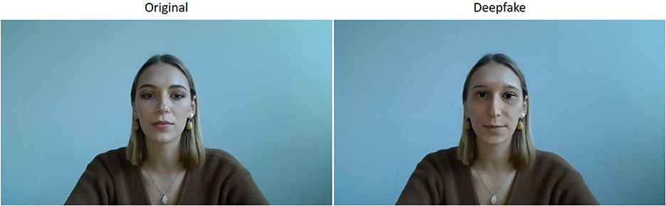 Frontiers | Using deepfakes for experiments in the social sciences - A  pilot study