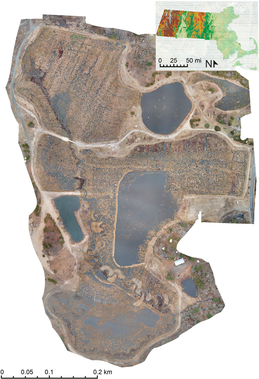 Frontiers | Mapping groundwater discharge seeps by thermal UAS 