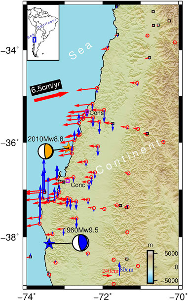 Frontiers | Three-dimensional displacement field of the 2010