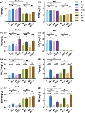 Frontiers | Interactions between N, P in the overlying water