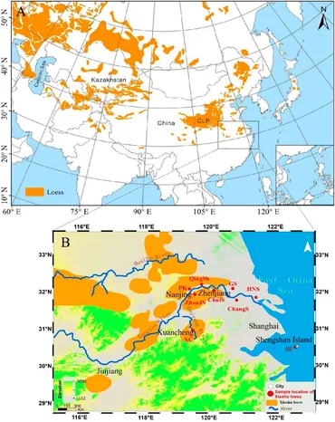 Frontiers | Provenance of the Xiashu loess in the lower
