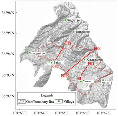 Frontiers | Detection of former goaf and analysis of Frontiers | Detection of former goaf and analysis of