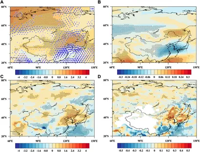 Frontiers | Summer extreme consecutive dry days over