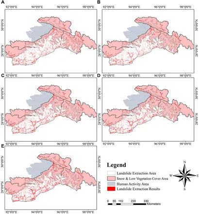 Frontiers | A research on the relationship between landslide