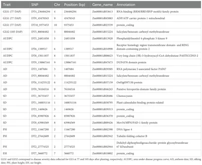 3個セット Frontiers | Identification of gray leaf spot–resistant donor