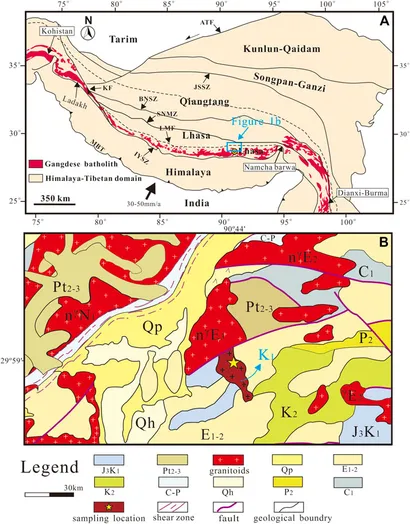 Frontiers | Identification of the early cretaceous granitic