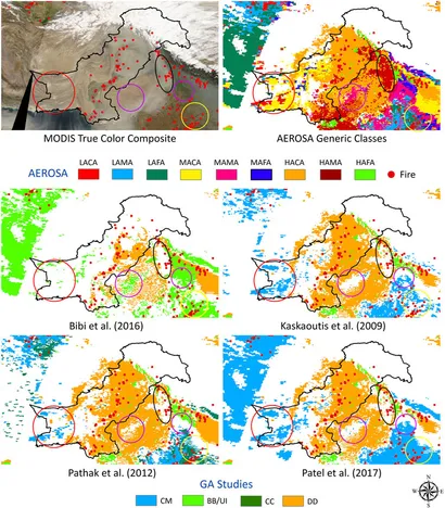 Frontiers | AEROsol generic classification using a novel