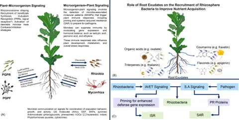 Harnessing the Rhizosphere Soil Microbiome of Organically