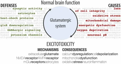 Frontiers | Going the Extra (Synaptic) Mile: Excitotoxicity