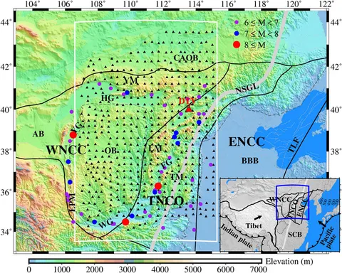 Frontiers | Seismic Tomography of the Trans-North China